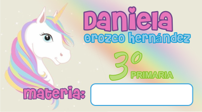 Unicornio Pastel